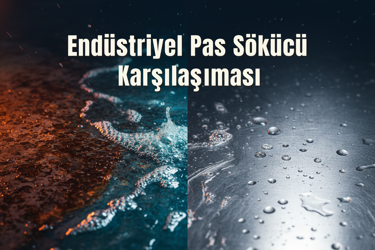 Endüstriyel pas sökücü karşılaştırması