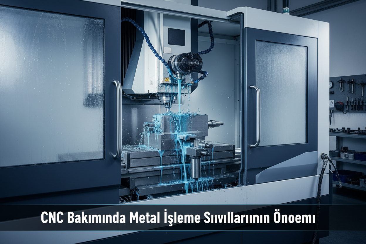 CNC bakımında metal işleme sıvılarının önemi