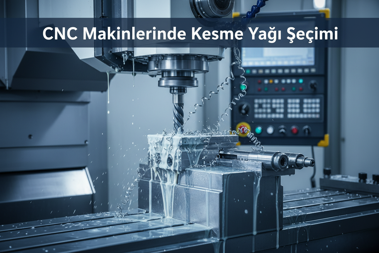 CNC makinelerinde kesme yağı seçimi