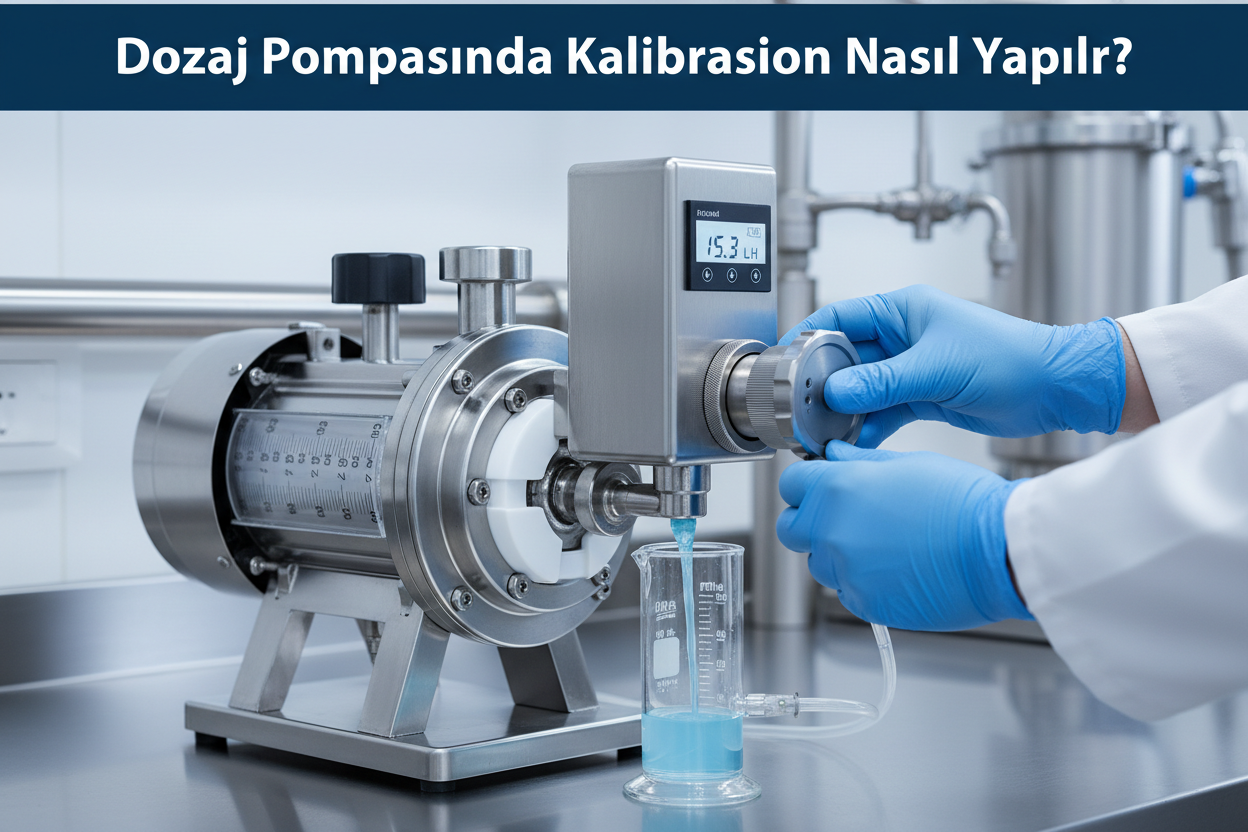 Dozaj pompasında kalibrasyon nasıl yapılır?
