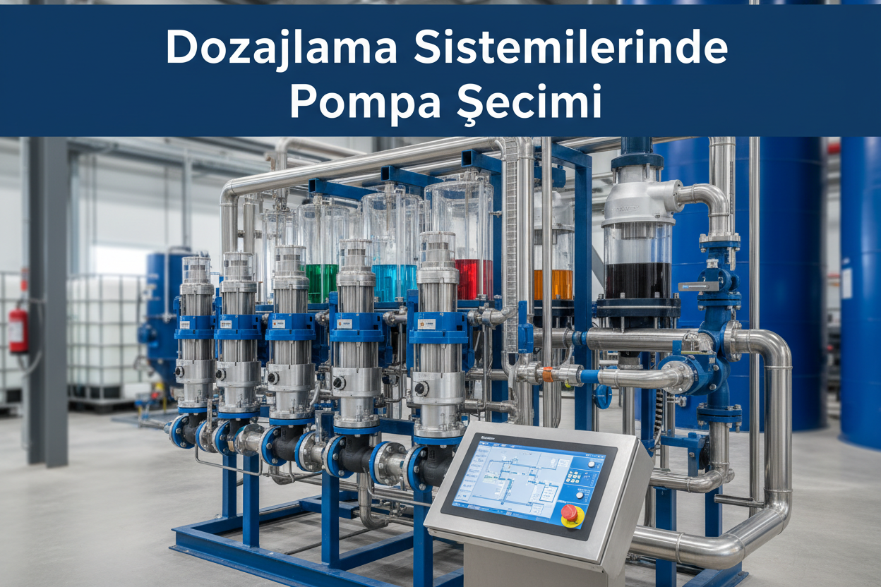 Dozajlama sistemlerinde pompa seçimi