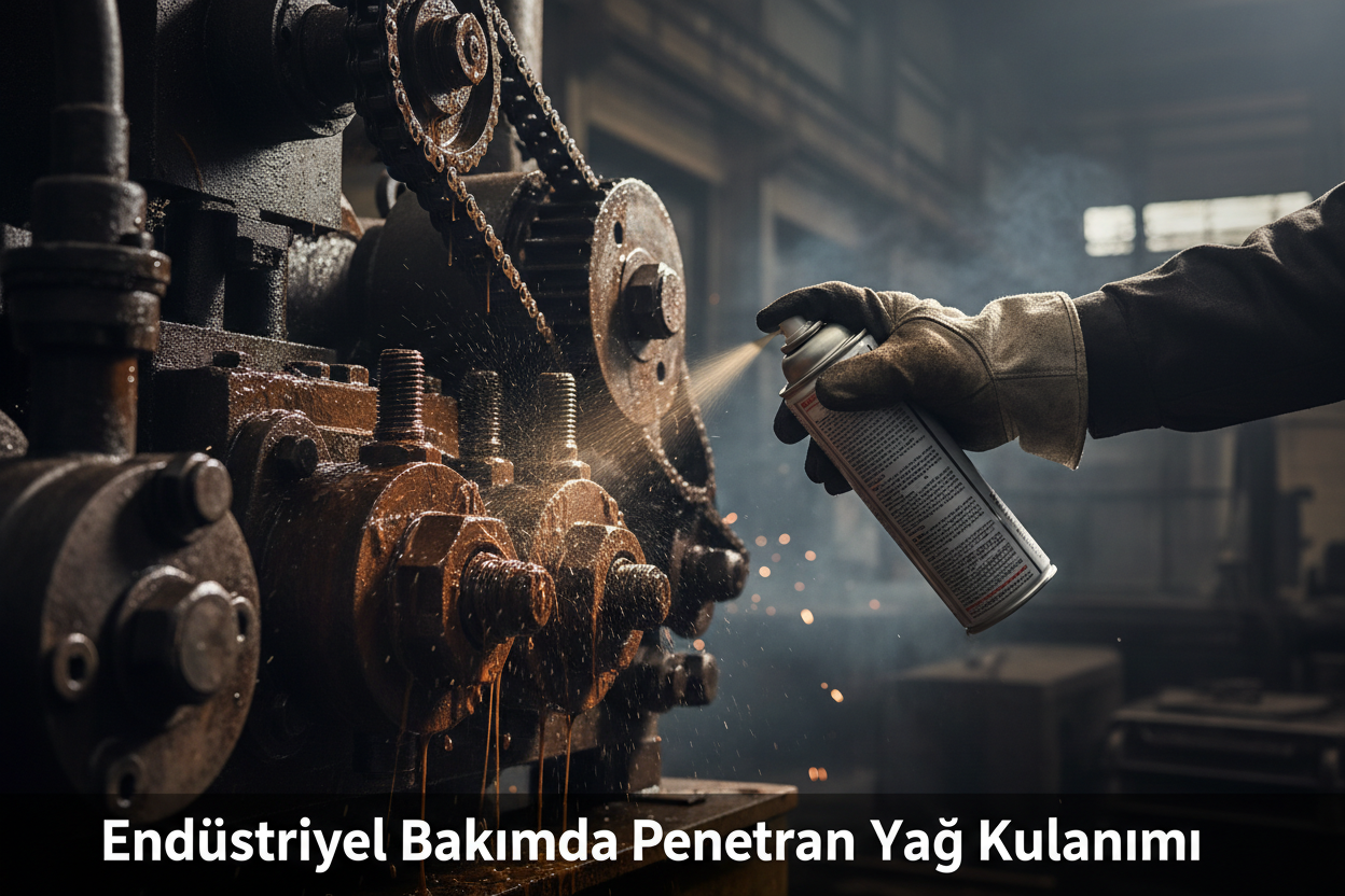 Endüstriyel bakımda penetran yağ kullanımı