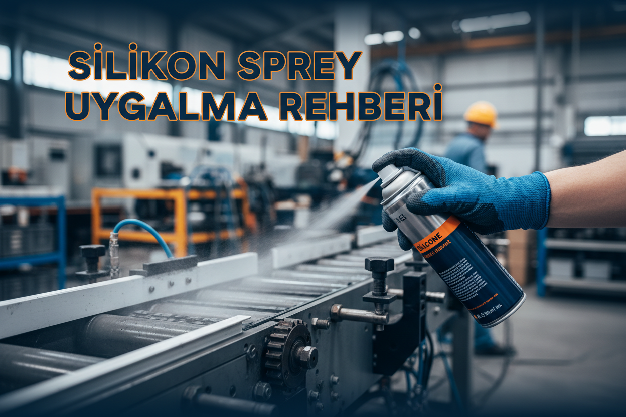 Endüstriyel bakımda silikon sprey uygulama rehberi