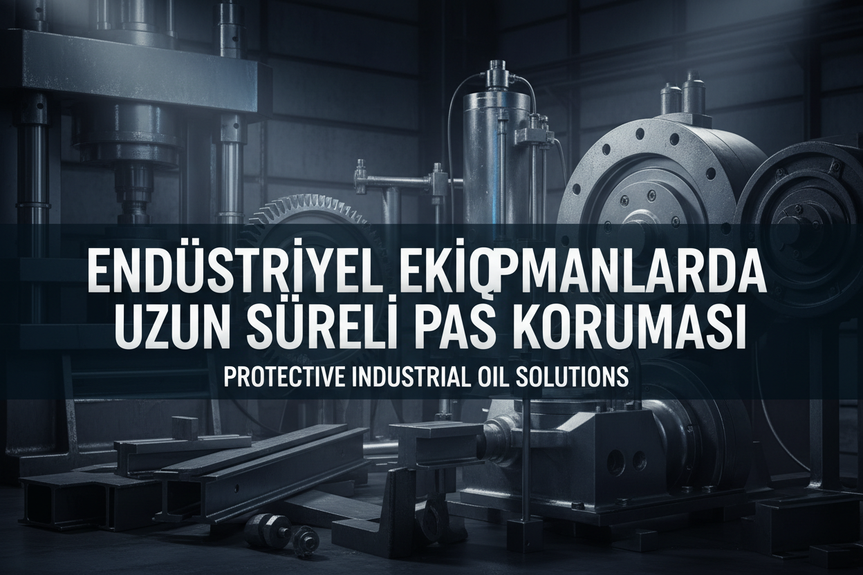 Endüstriyel ekipmanlarda uzun süreli pas koruması