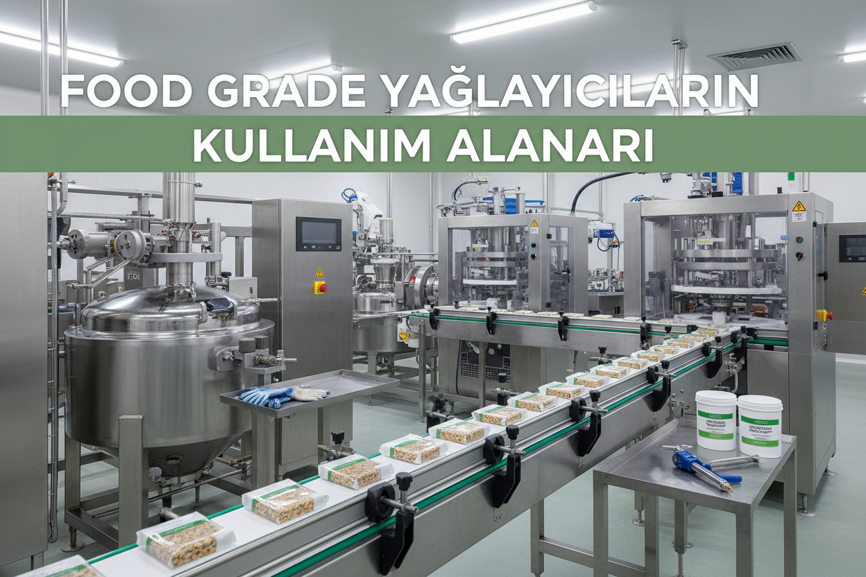 Food grade yağlayıcıların kullanım alanları