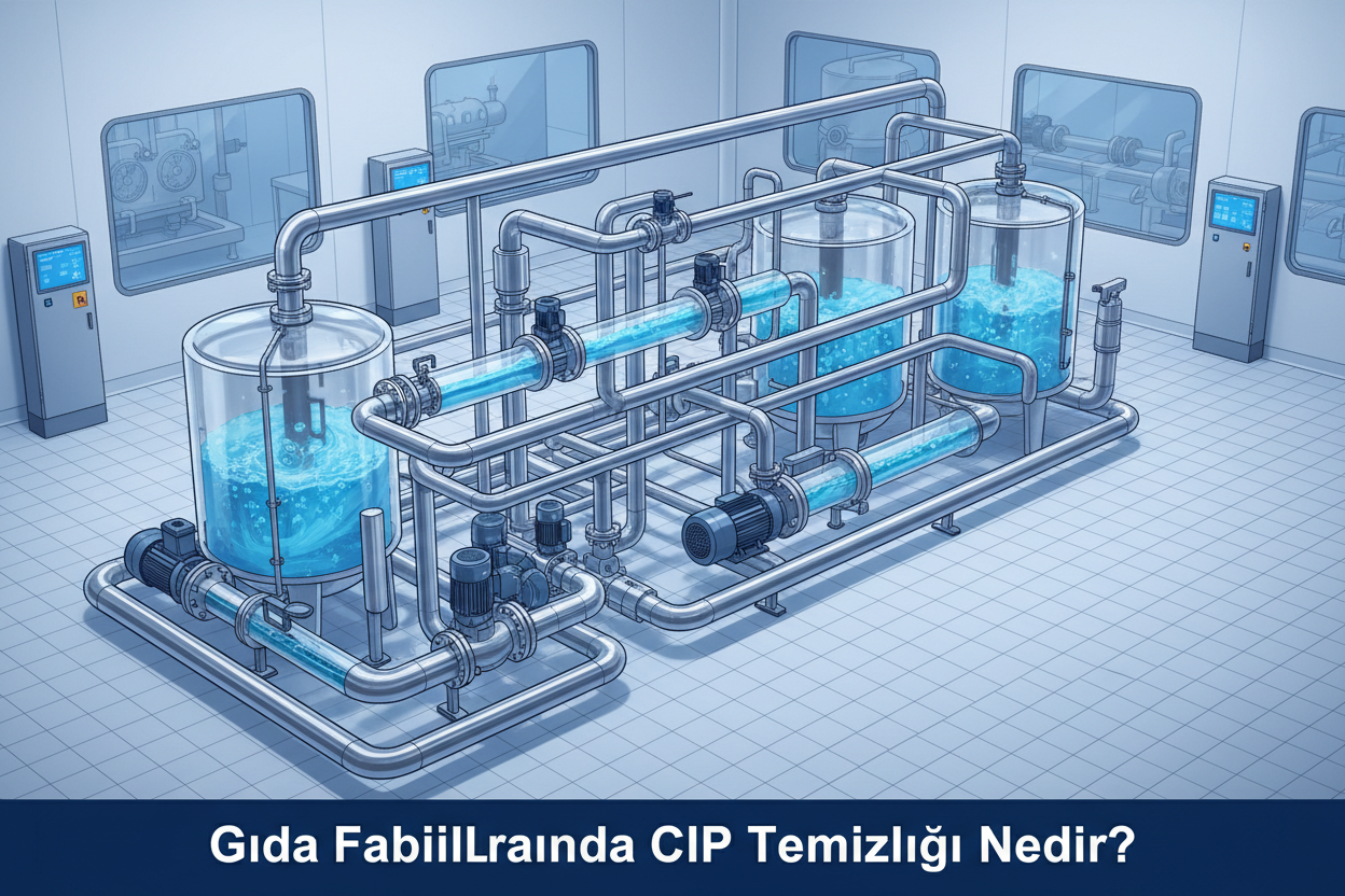 Gıda fabrikalarında CIP temizliği nedir?