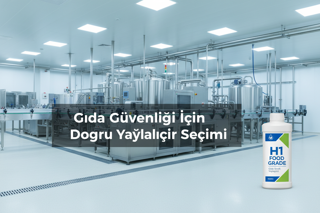 Gıda güvenliği için doğru yağlayıcı seçimi