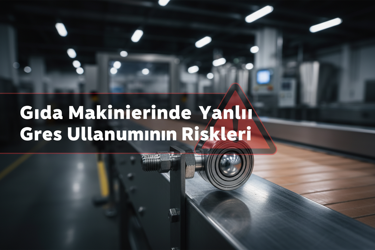 Gıda makinelerinde yanlış gres kullanımının riskleri