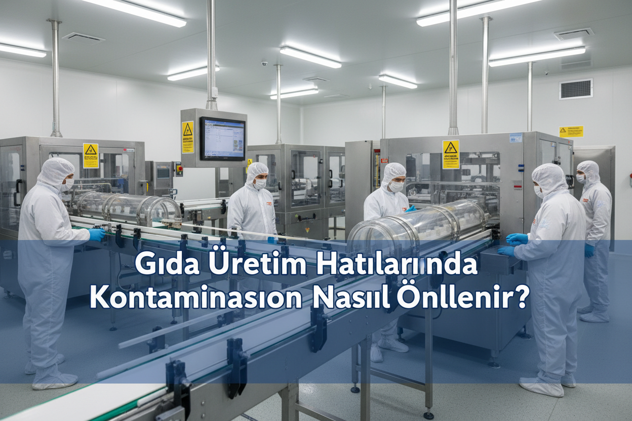Gıda üretim hatlarında kontaminasyon nasıl önlenir?