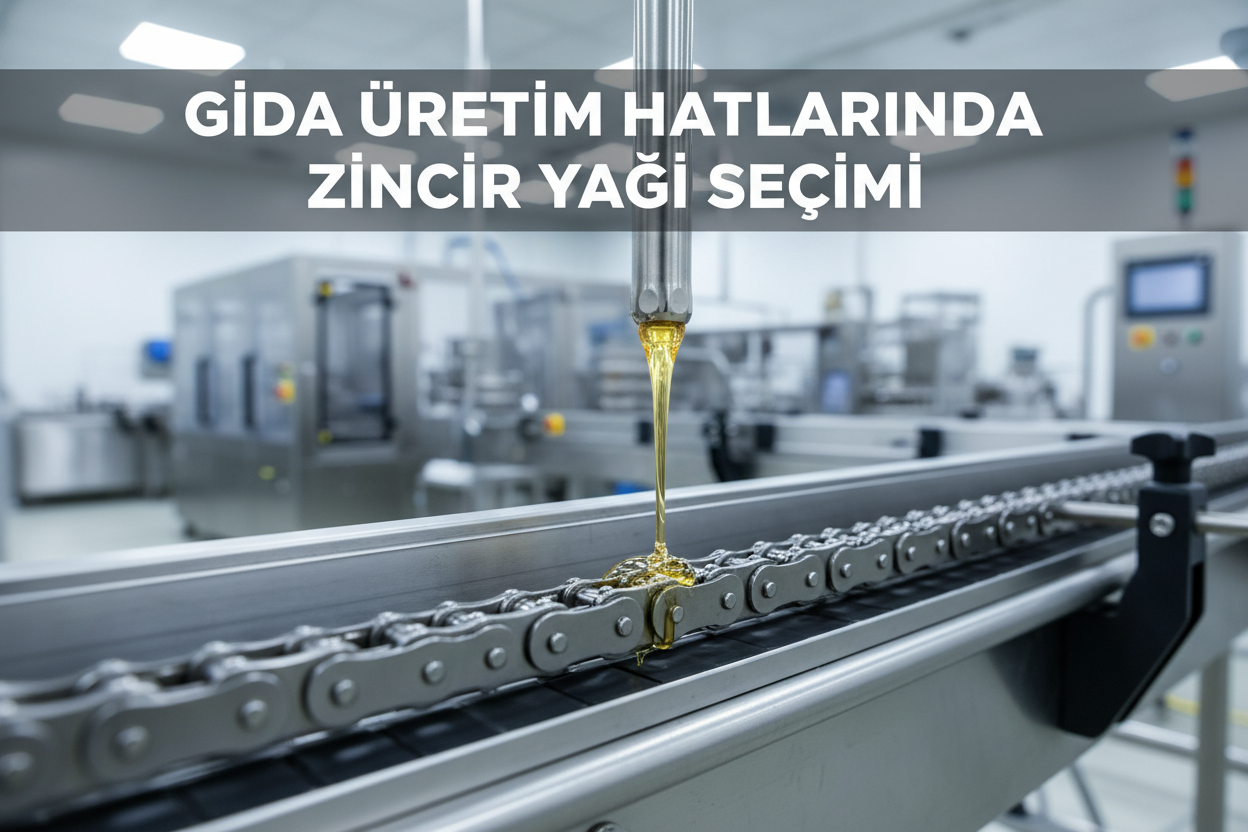 Gıda üretim hatlarında zincir yağı seçimi