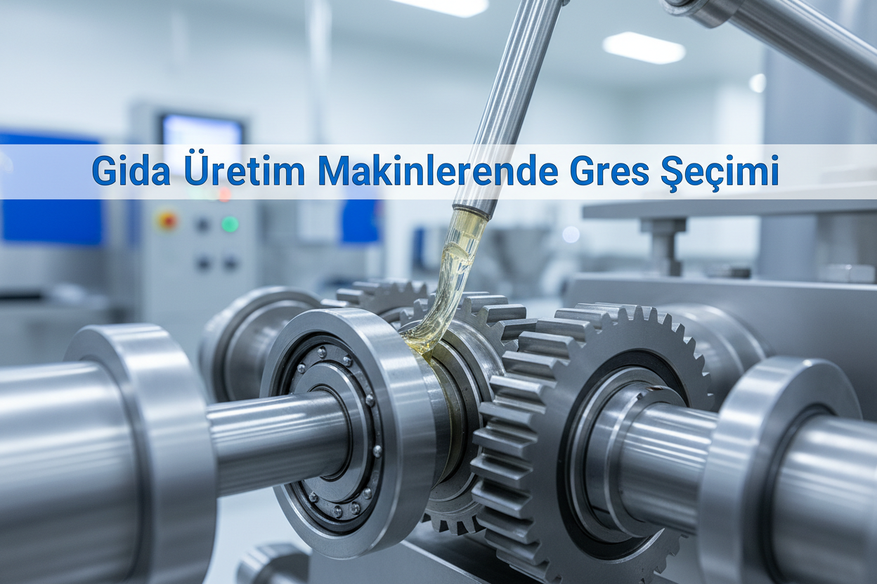 Gıda üretim makinelerinde gres seçimi