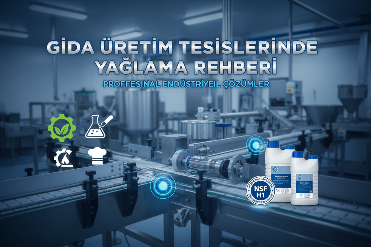 Gıda üretim tesislerinde yağlama rehberi