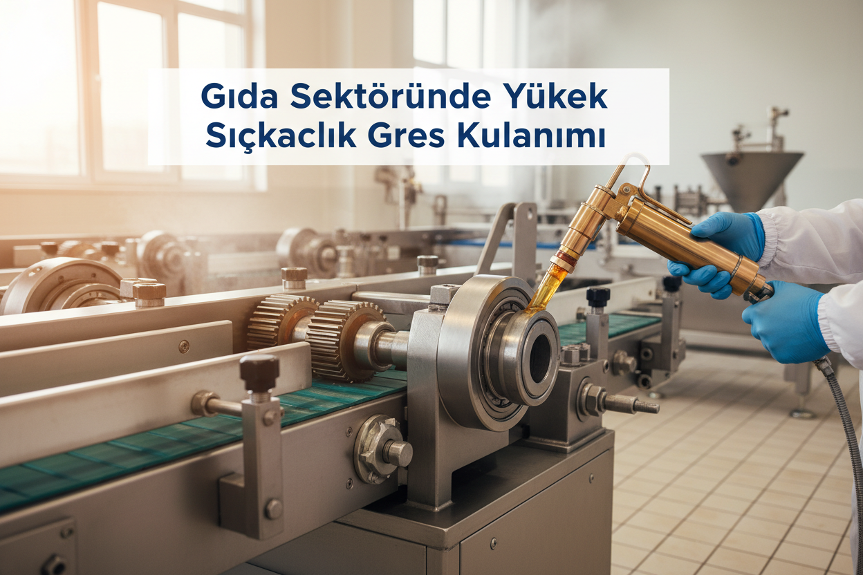 Gıda sektöründe yüksek sıcaklık gres kullanımı