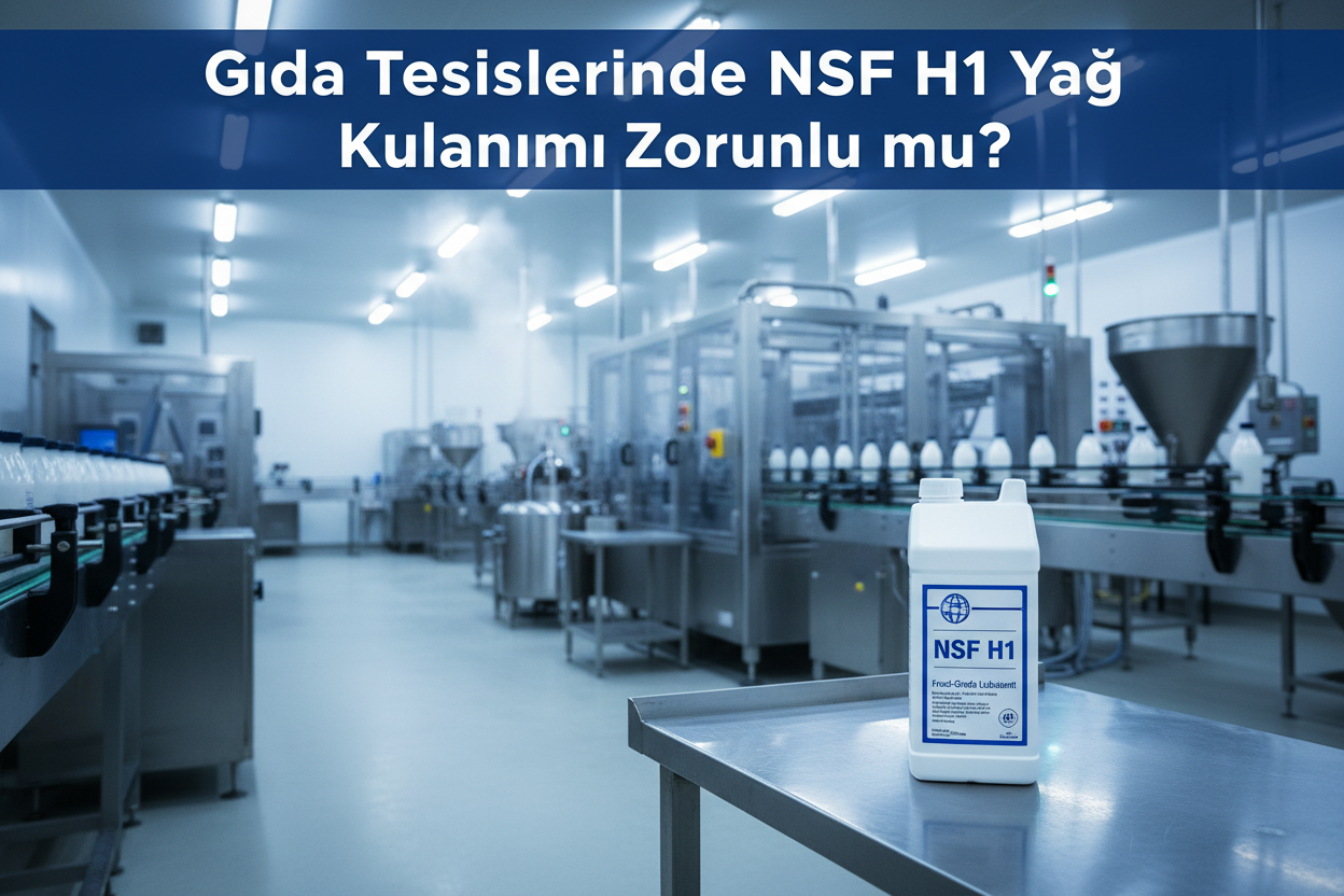 Gıda tesislerinde NSF H1 yağ kullanımı zorunlu mu?