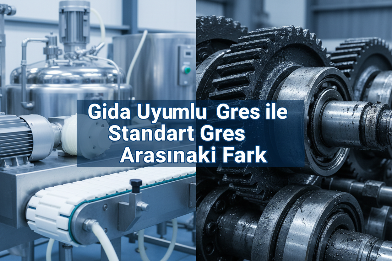 Gıda uyumlu gres ile standart gres arasındaki fark