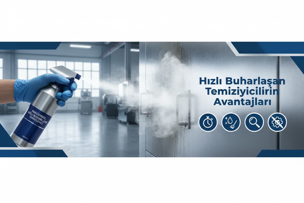 Hızlı buharlaşan temizleyicilerin avantajları