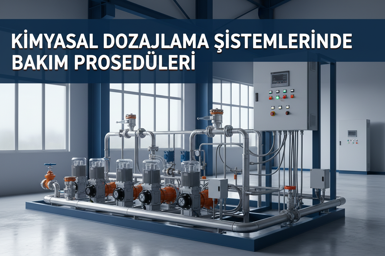 Kimyasal dozajlama sistemlerinde bakım prosedürleri