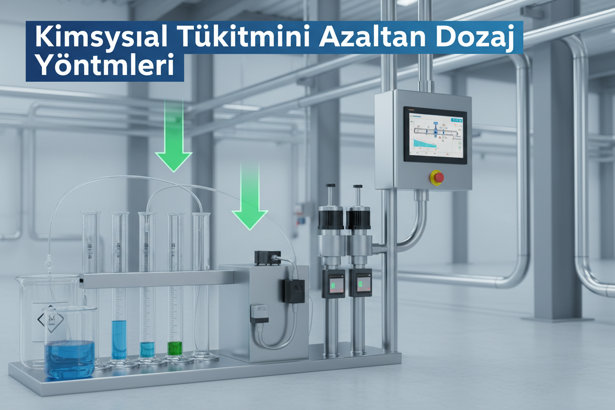 Kimyasal tüketimini azaltan dozaj yöntemleri