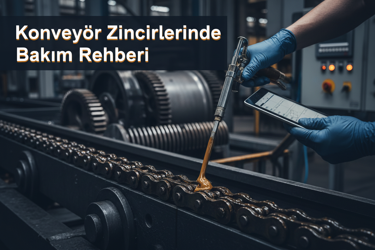 Konveyör zincirlerinde bakım rehberi