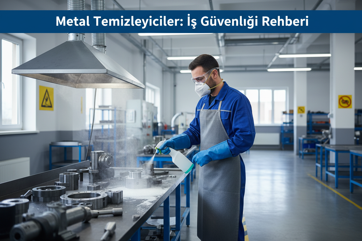 Metal temizleyiciler iş güvenliği açısından nasıl kullanılmalı?