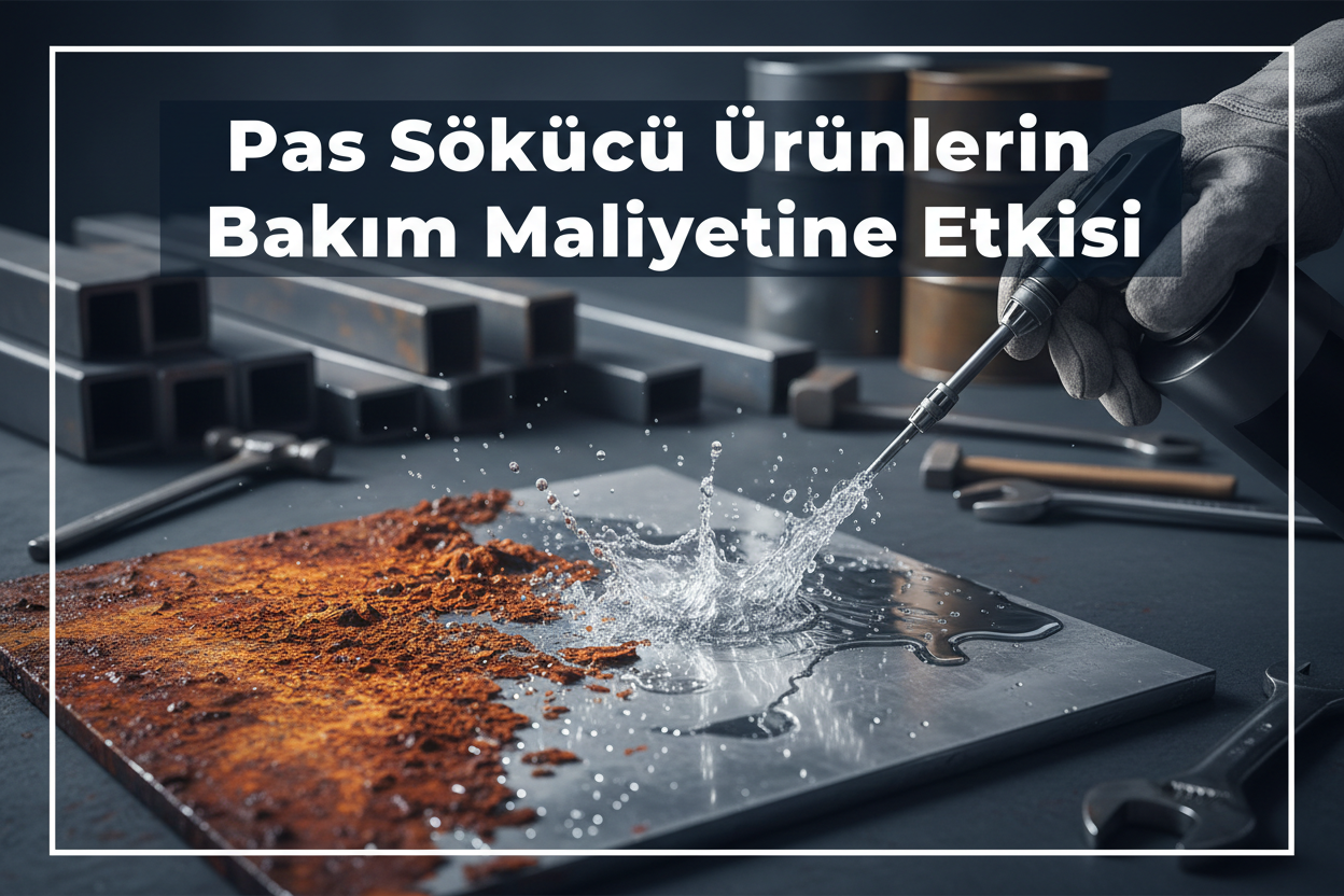 Pas sökücü ürünlerin bakım maliyetine etkisi