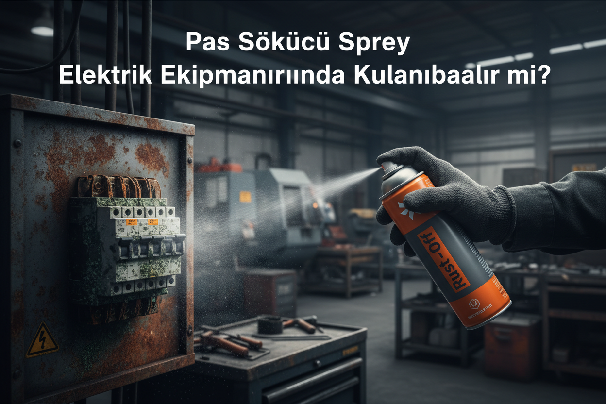 Pas sökücü sprey elektrik ekipmanlarında kullanılabilir mi?