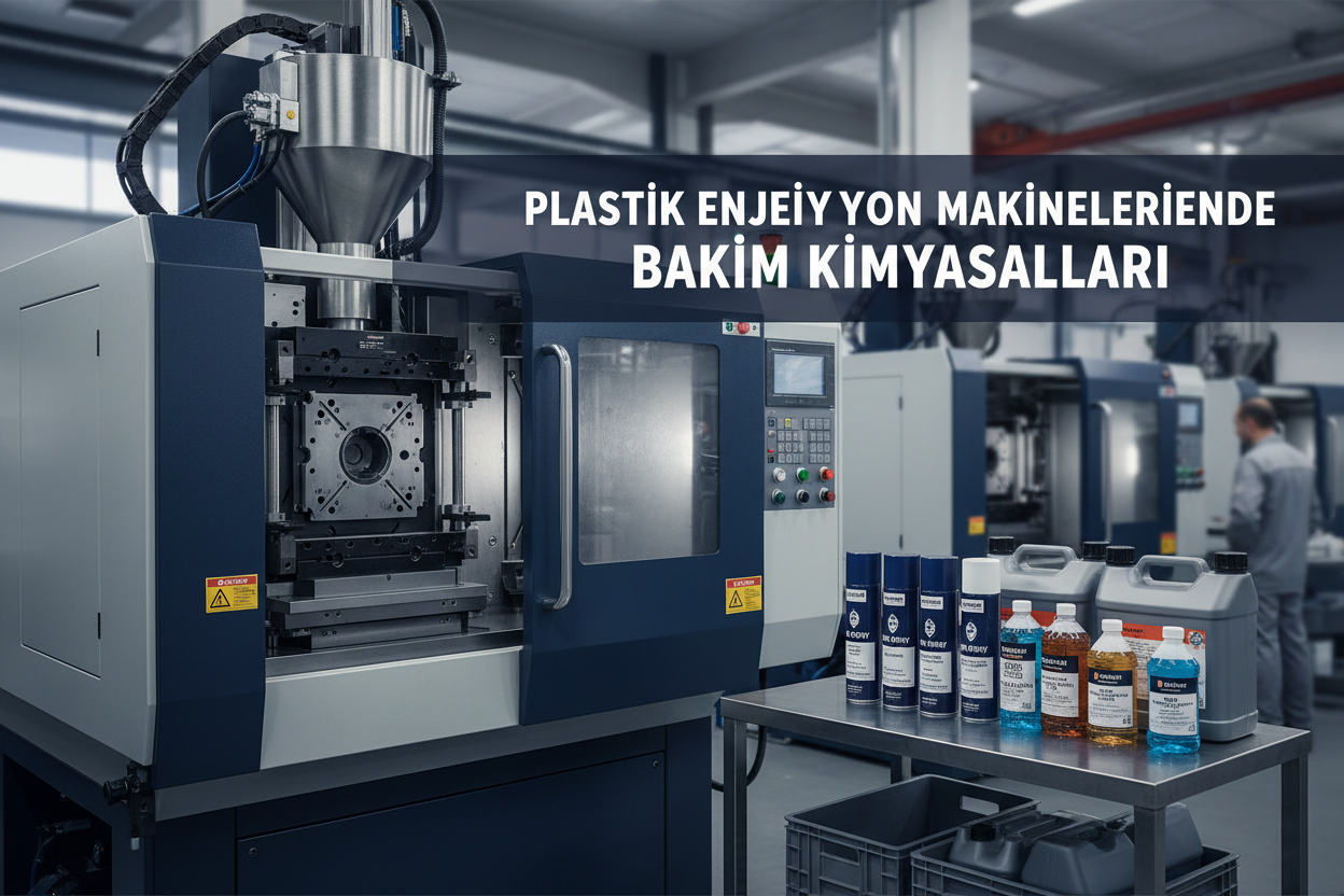 Plastik enjeksiyon makinelerinde bakım kimyasalları