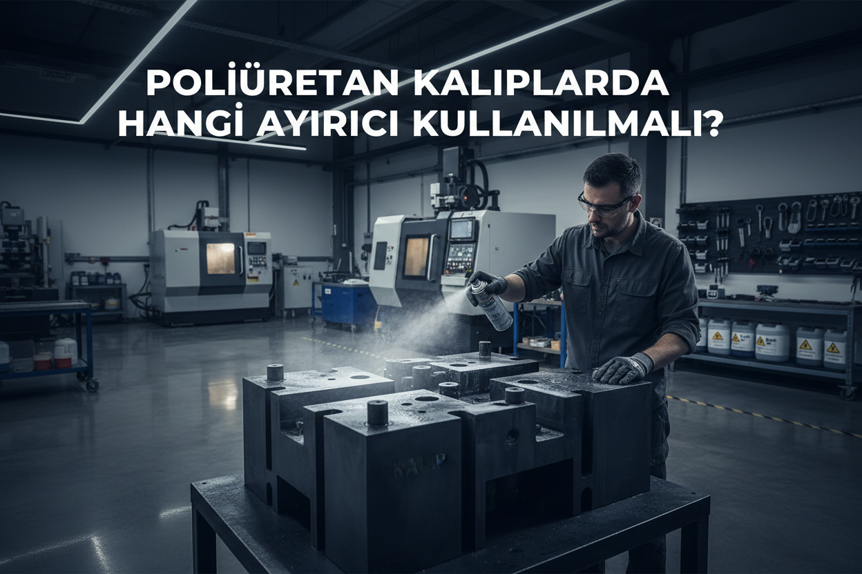 Poliüretan kalıplarda hangi ayırıcı kullanılmalı?