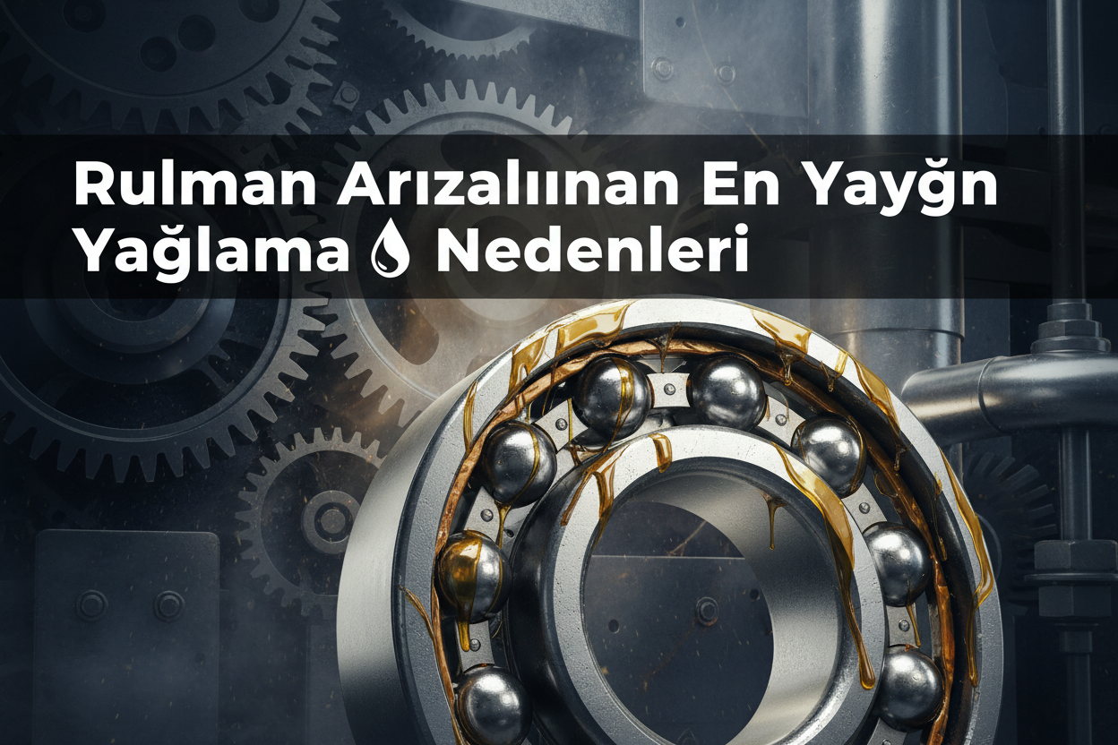 Rulman arızalarının en yaygın yağlama nedenleri