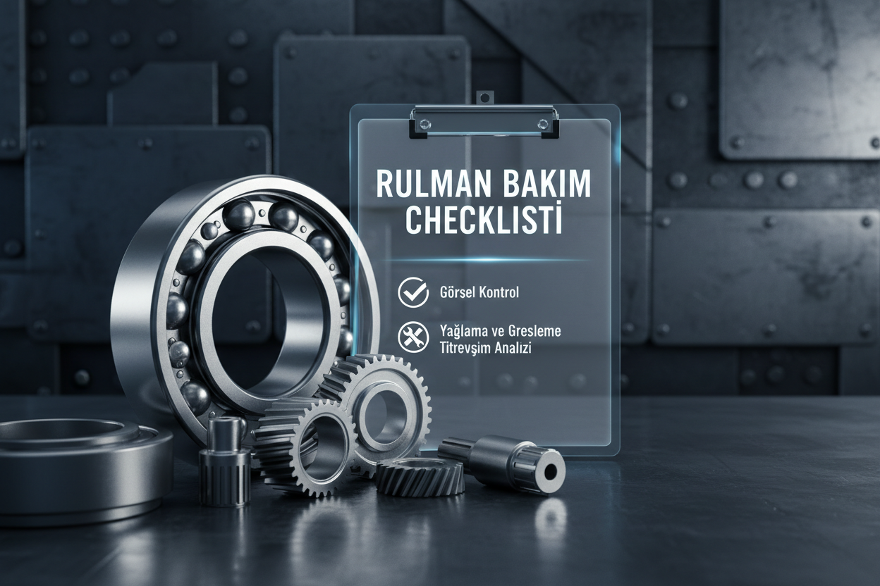 Rulman bakım checklisti