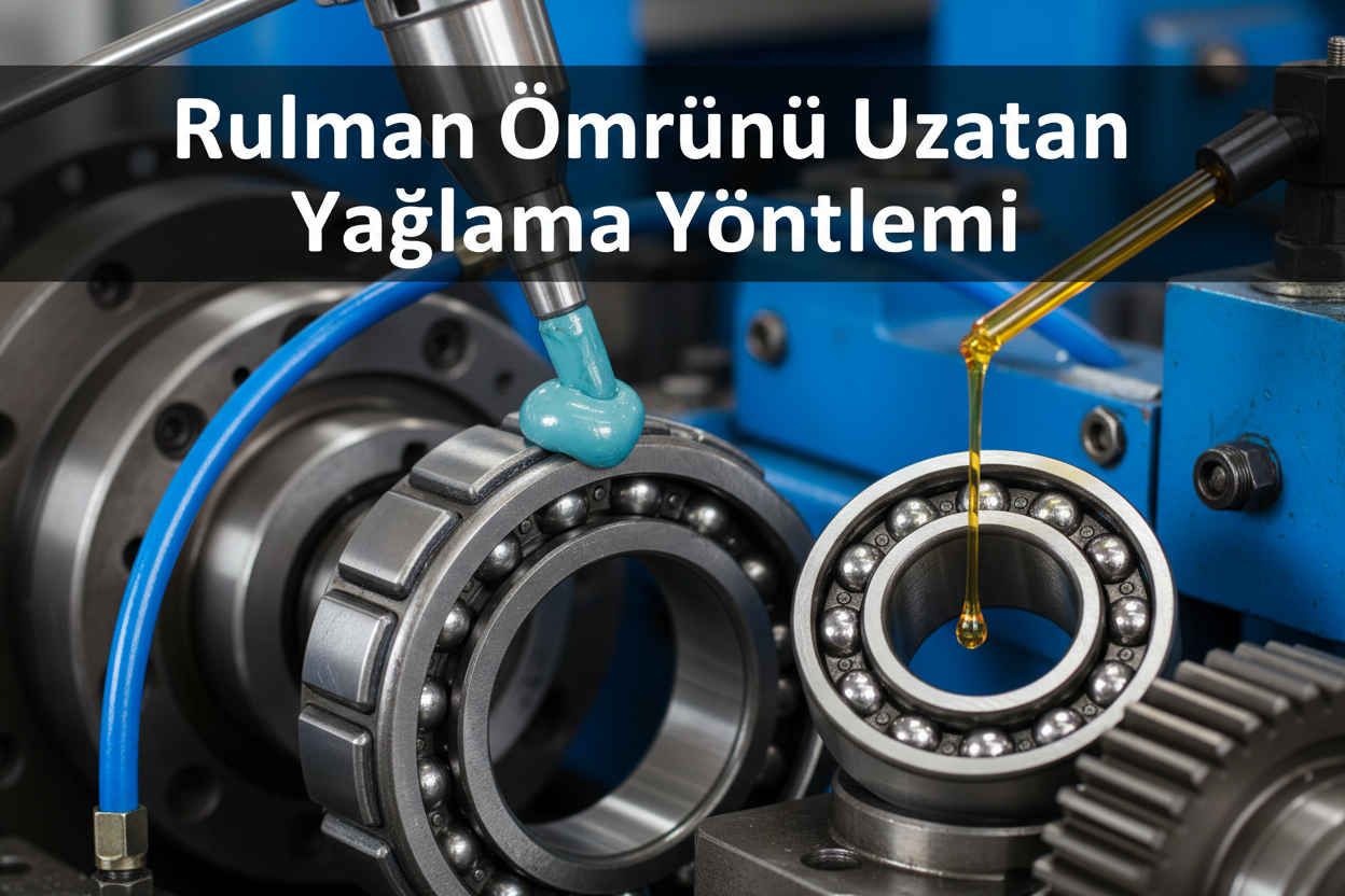 Rulman ömrünü uzatan yağlama yöntemleri