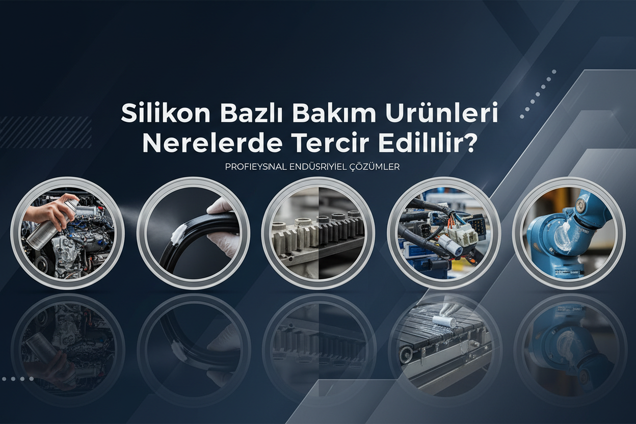 Silikon bazlı bakım ürünleri nerelerde tercih edilir?