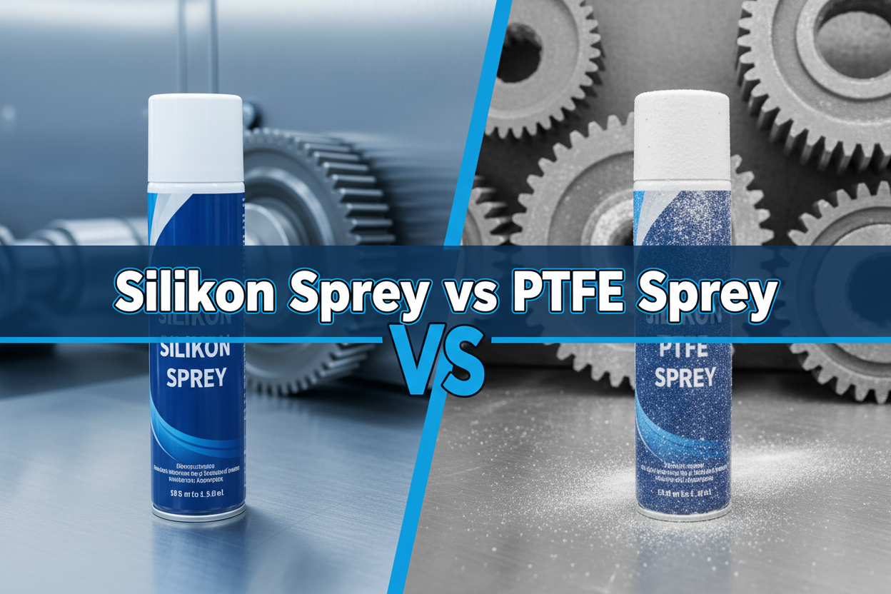 Silikon sprey ile PTFE sprey arasındaki fark