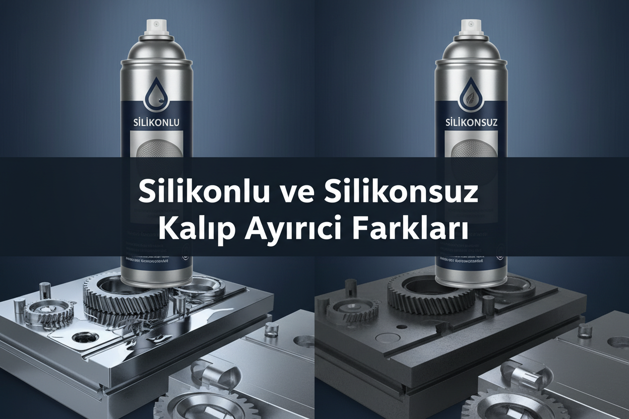 Silikonlu ve silikonsuz kalıp ayırıcı farkları