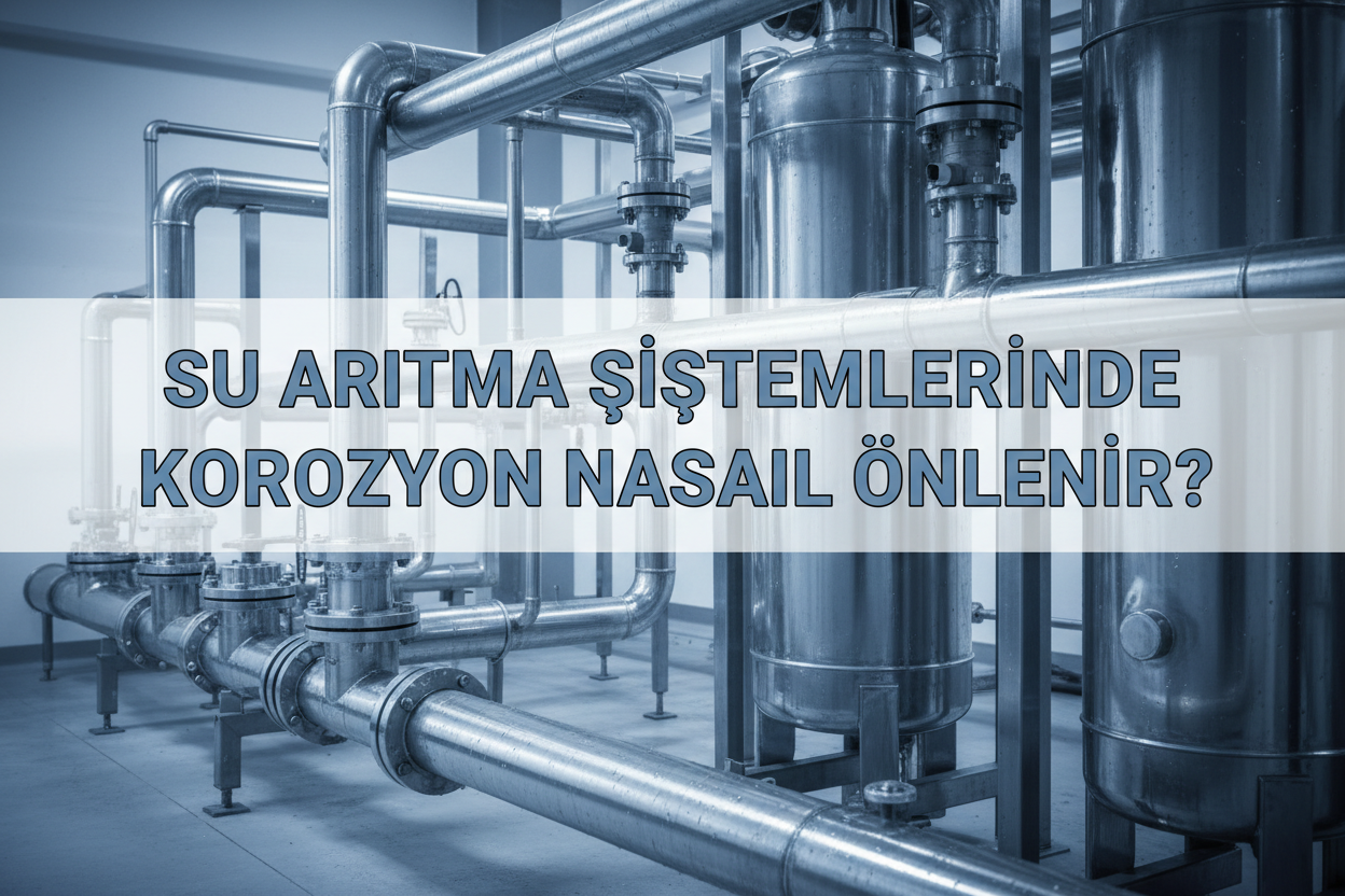 Su arıtma sistemlerinde korozyon nasıl önlenir?