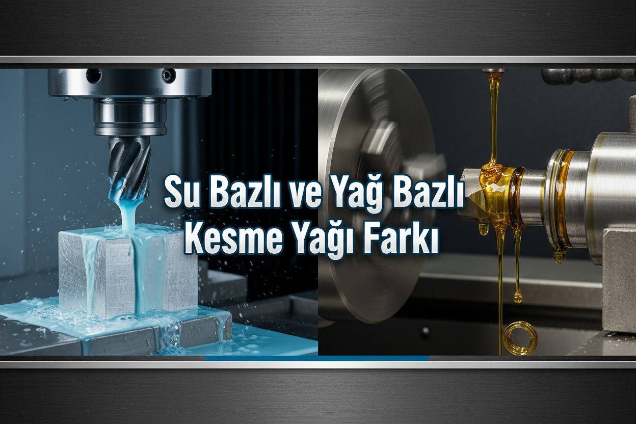 Su bazlı ve yağ bazlı kesme yağı farkı