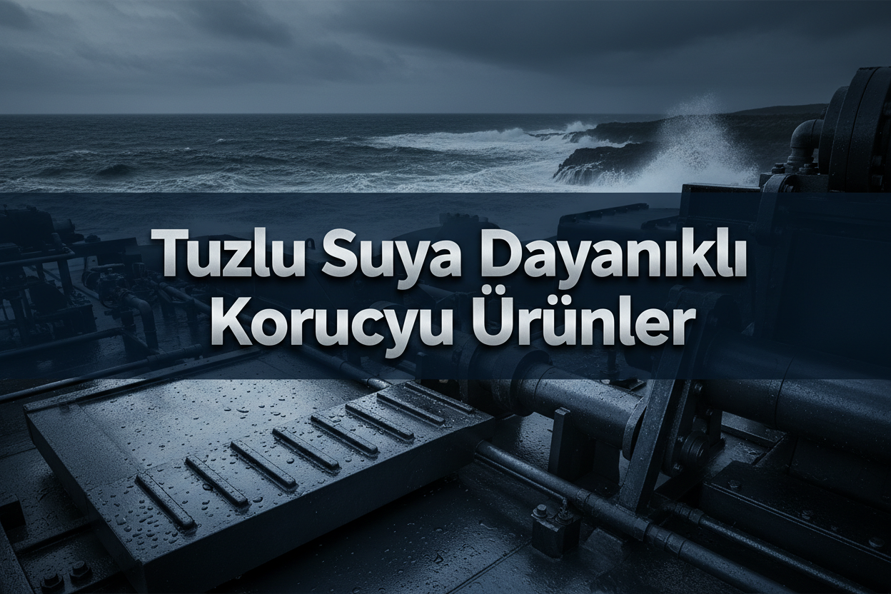 Tuzlu suya dayanıklı koruyucu ürünler