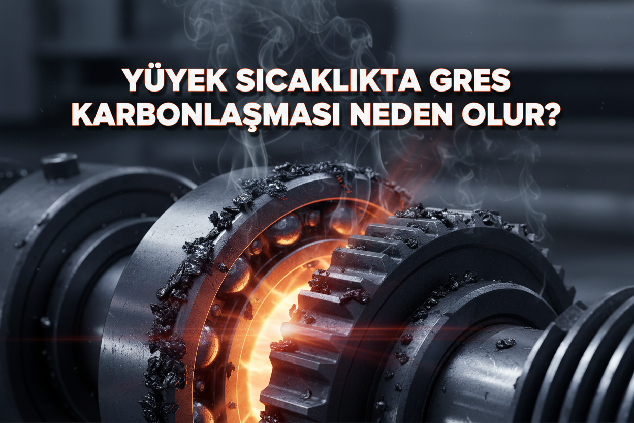 Yüksek sıcaklıkta gres karbonlaşması neden olur?