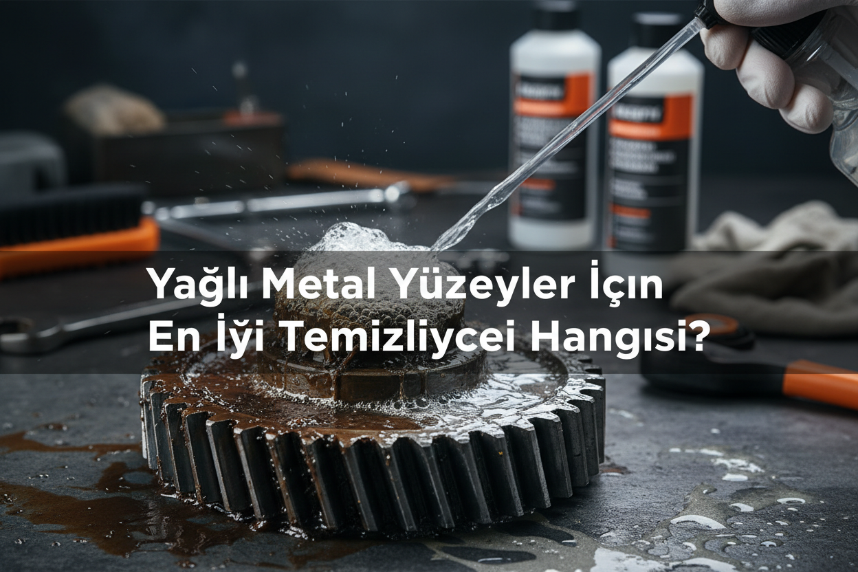 Yağlı metal yüzeyler için en iyi temizleyici hangisi?