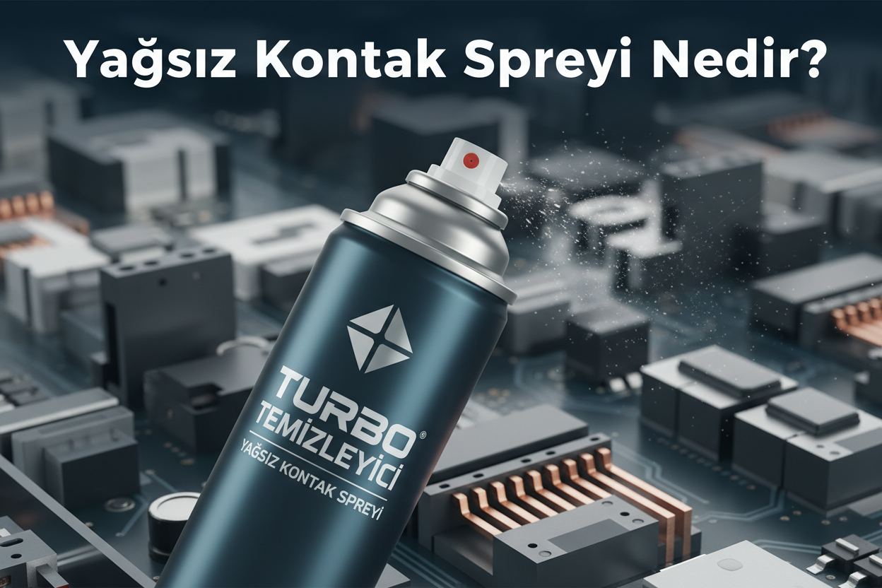 Yağsız kontak spreyi nedir?