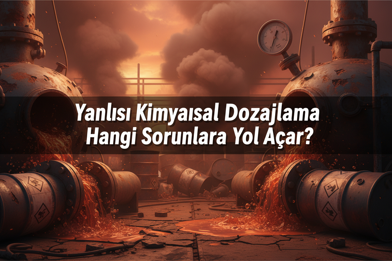 Yanlış kimyasal dozajlama hangi sorunlara yol açar?