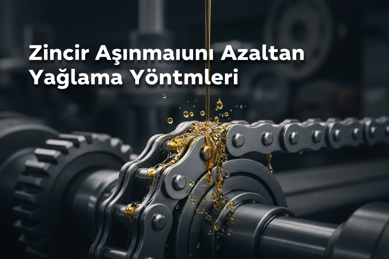 Zincir aşınmasını azaltan yağlama yöntemleri